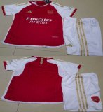 2023-2024 Arsenal Club red white soccer jerseys home