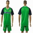 2016 Northern Ireland team green soccer jerseys home