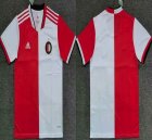 2020-2021 Feyenoord club thailand version red white soccer jerseys home