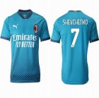 2020-2021 AC Milan club thailand version #7 SHEVCHENKO skyblue soccer jersey away