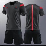 Soccer Referee Suits Gray Black