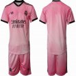 2022-2023 Real Madrid club pink soccer jersey away