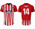 2018-2019 Atletico Madrid thailand version #14 GABI red soccer jersey home