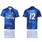 2019-2020 Real Madrid #12 MARCELO thailand version souvenir edition blue soccer jersey