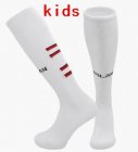 2024 AC Milan Club white kid soccer socks home