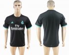 2017-2018 Real Madrid thailand version black soccer jersey away