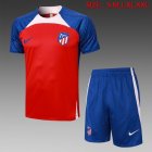 2023-2024 Atletico Madrid club red blue soccer Training clothes D926