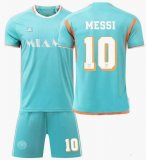 2024-2025 Fc Miami club #10 MESSI light green soccer jerseys third away