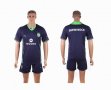2013-2014 Lisbon club blue soccer uniforms away