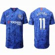 2019-2020 Chelsea FC thailand version #11 DROGBA blue soccer jersey home