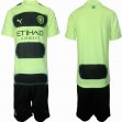2022-2023 Manchester City club green blue soccer jerseys away