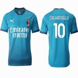 2020-2021 AC Milan club thailand version #10 CALHANOGLU skyblue soccer jersey away