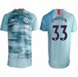 2018-2019 Chelsea #33 EMERSON thailand version skyblue soccer jersey away