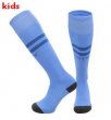 2023-2024 Manchester City Club skyblue kid soccer socks home