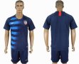2018-2019 United States team blue soccer jersey away