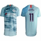 2018-2019 Chelsea #11 PEDRO thailand version skyblue soccer jersey away