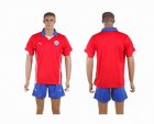 2014 Chile world cup red soccer jerseys home