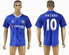 2016-2017 Chelsea FC thailand version HAZARD #10 blue soccer jersey home