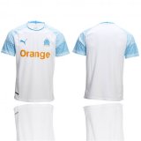 2018-2019 Marseilles thailand version white soccer jersey home