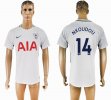 2017-2018 Tottenham Hotspur #14 NKOUDOU Thailand version white soccer jersey home