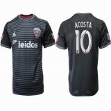 2018-2019 D.C. United Thailand version #10 ACOSTA black soccer jersey home