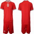 2022 World Cup Wales team red soccer jerseys home