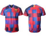 2018-2019 Thailand version Barcelona red blue 20th Anniversary Stadium Shirt