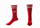 Adidas red kids soccer socks