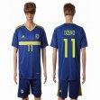 2016-2017 Bosnia and Herzegovina team DZEKO #11 blue soccer jerseys home