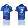 2019-2020 Real Madrid #2 CARVAJAL thailand version souvenir edition blue soccer jersey