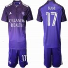 2021-2022 Orlando City club #17 NANI purple soccer jerseys home