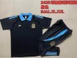 2024-2025 Argentina team Polo black soccer uniforms with long shorts C1095