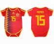 2018 World cup Espana #15 RAMOS red soccer baby clothes home