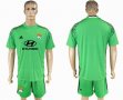2017-2018 Lyon club green goalkeeper soccer jersey