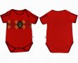 2018 World cup Belgium red soccer baby clothes home