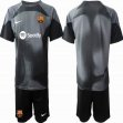 2022-2023 Barcelona black goalkeeper soccer jerseys