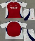 2024-2025 Arsenal Club red white soccer jerseys home