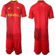 2022-2023 Roma club red soccer jerseys home