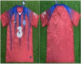 2021 Chelsea club thailand version red soccer training suit