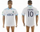 2017-2018 Seattle Sounders thailand version LODEIRO #10 white soccer jersey away