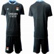 2020-2021 Olympique Lyonnais black goalkeeper soccer jerseys