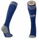 Adidas blue soccer socks