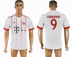 2017-2018 Bayern Munich club #9 LEWANDOWSKI thailand version white soccer jersey away