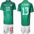 2022 World Cup Mexico Team #13 G.OCHOA green white soccer jersey home-GD