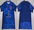 2024-2025 Atletico Madrid club thailand version blue soccer jerseys away