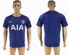 2017-2018 Tottenham Hotspur thailand version blue soccer jersey away