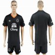 2016-2017 Everton FC club black soccer jersey away