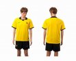 2014 Australia world cup yellow soccer jersey home