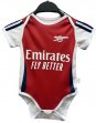 Arsenal club red white soccer baby clothes home