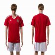 2015-2016 Wales team red soccer jersey home